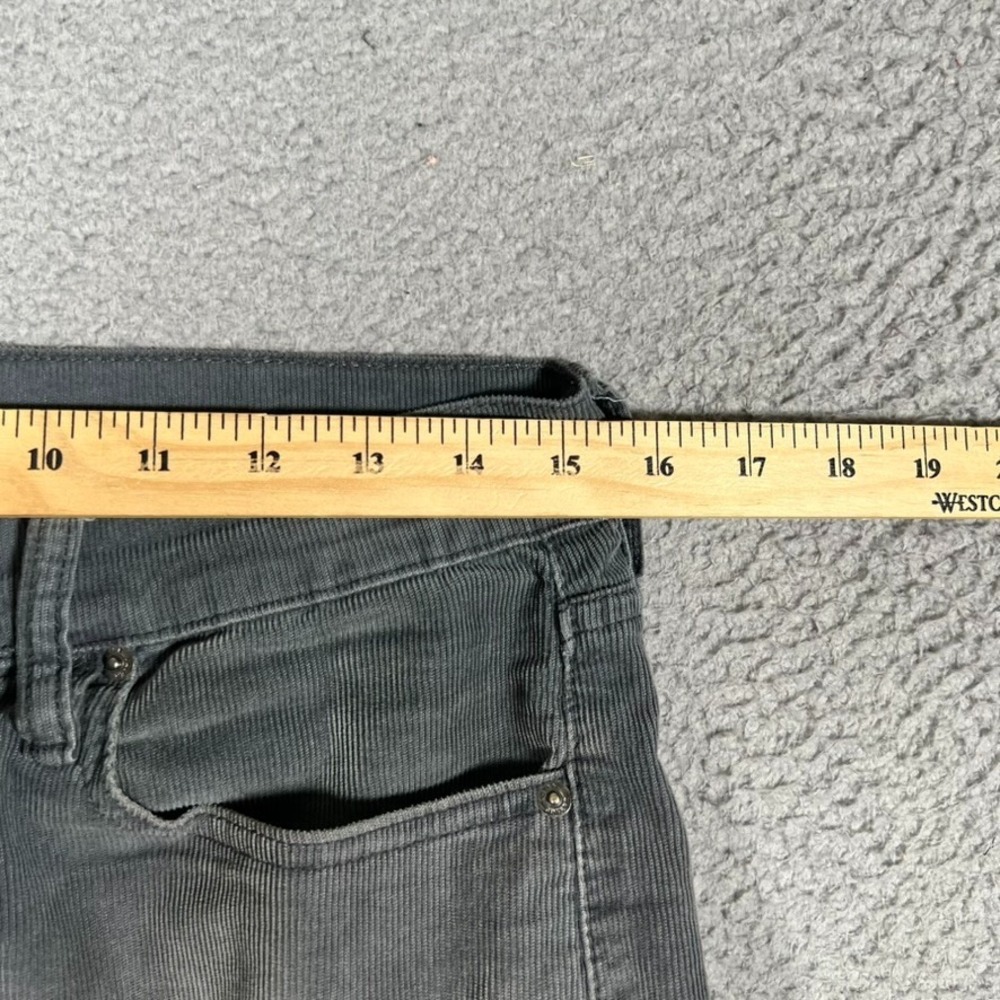 Marine Layer Pants Mens 30x32 Gray Cambridge Corduroy Slim Straight Casual Logo - Picture 5 of 11